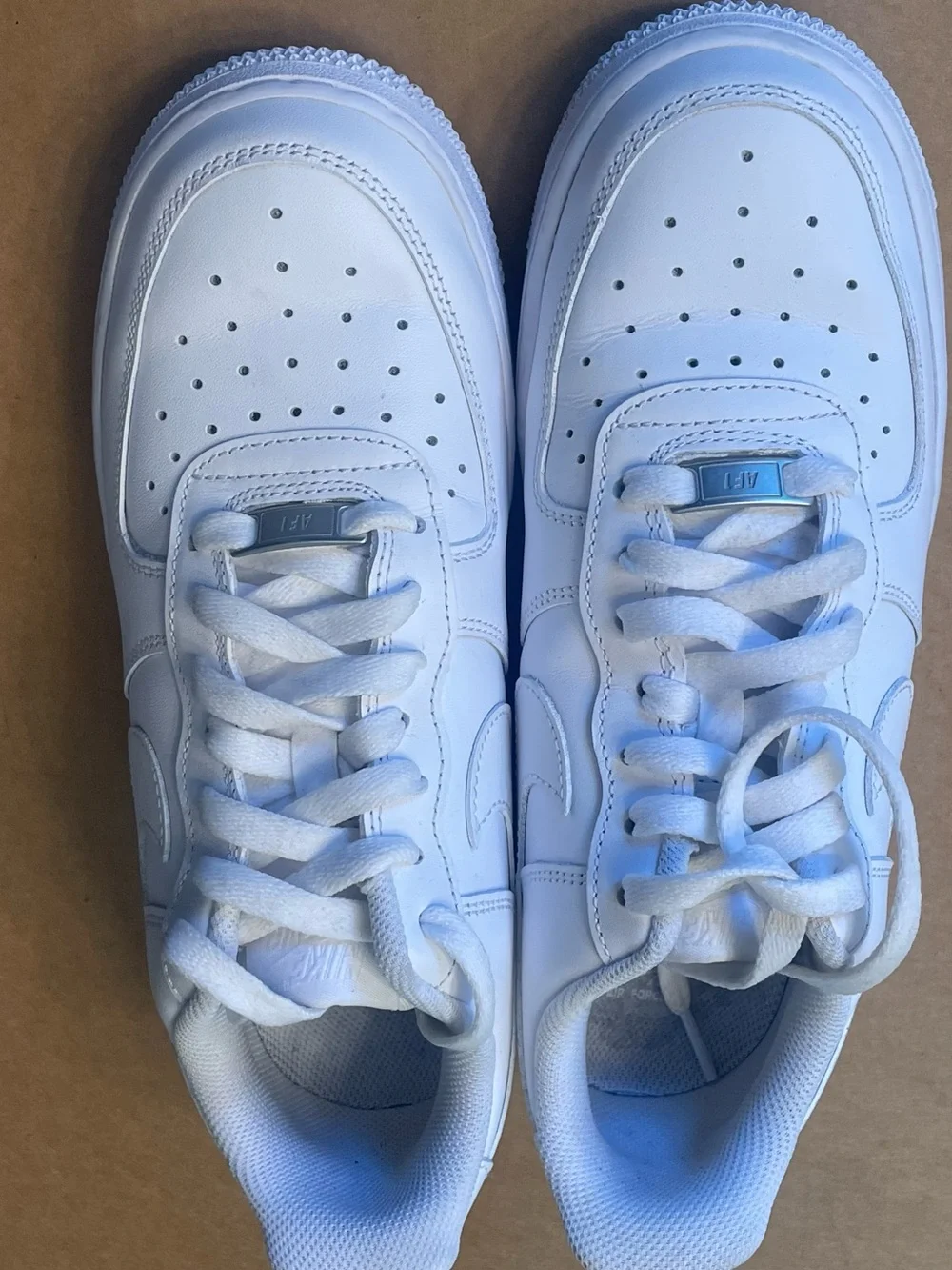 Nike All-White Kids Low-Top Sneakers